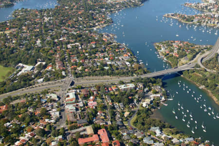 Aerial Image of HUNTERS HILL AND HUNTLEYS POINT