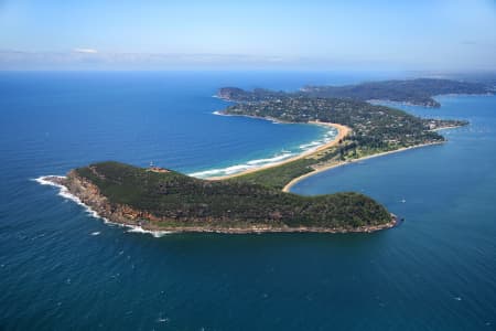 Aerial Image of BARRENJOEY HEAD AND PALM BEACH