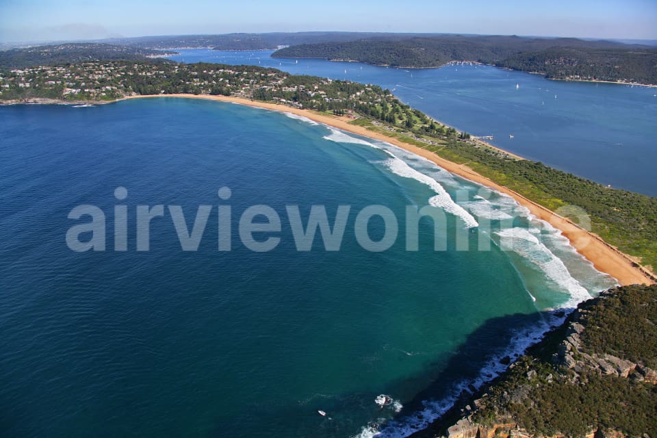 Aerial Image of Palm Beach and Pittwater