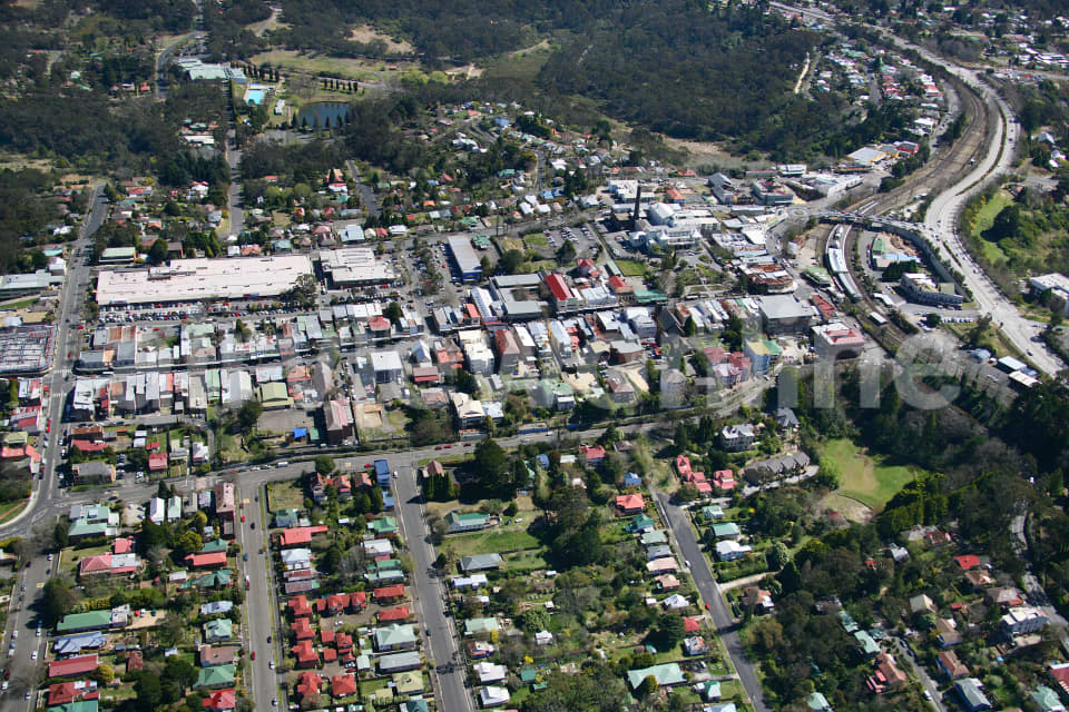 Aerial Image of Katoomba Shopping Centre