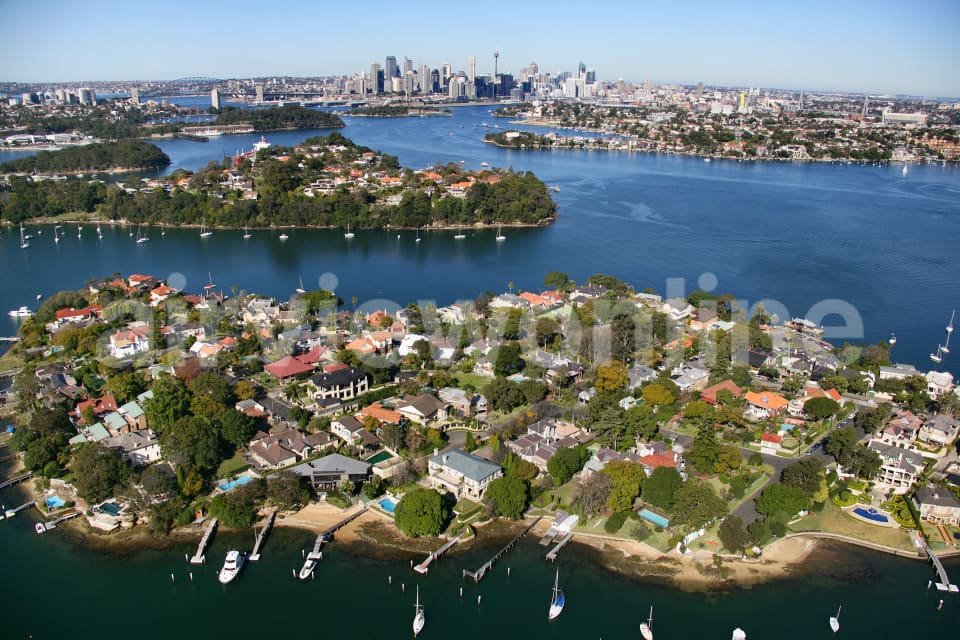 Aerial Image of Woolwich, The Point to Sydney