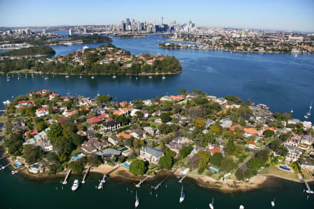 Aerial Image of WOOLWICH, THE POINT TO SYDNEY