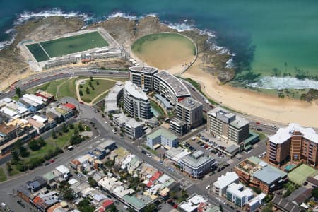 Aerial Image of NEWCASTLE BEACH