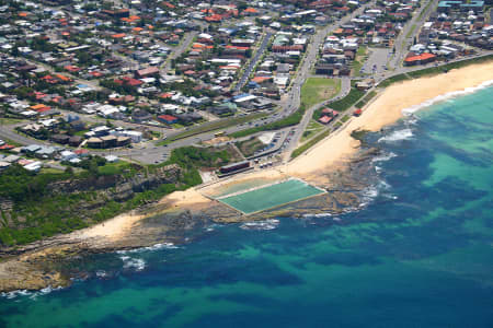 Aerial Image of MEREWETHER ROCKPOOL