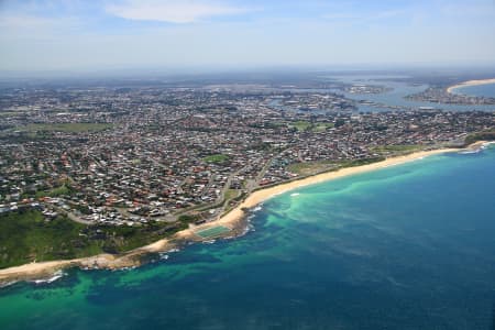 Aerial Image of MEREWETHER ROCKPOOL