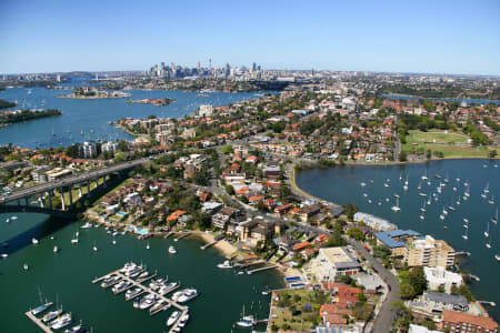 Aerial Image of VICTORIA PLACE DRUMMOYNE TO SYDNEY