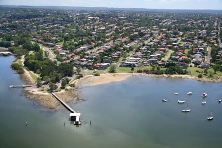 Aerial Image of KISSING POINT BAY, PUTNEY