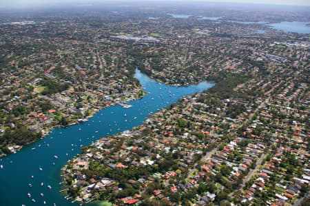 Aerial Image of YOWIE BAY, SYDNEY