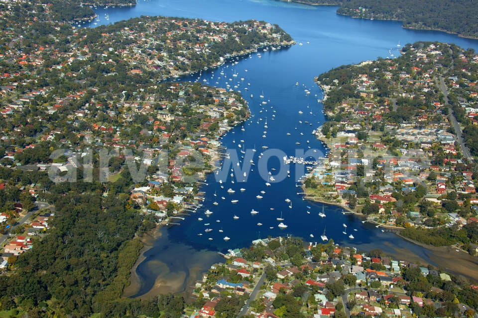 Aerial Image of Low level Yowie Bay