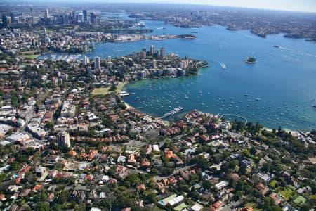 Aerial Image of BELLEVUE HILL AND DOUBLE BAY