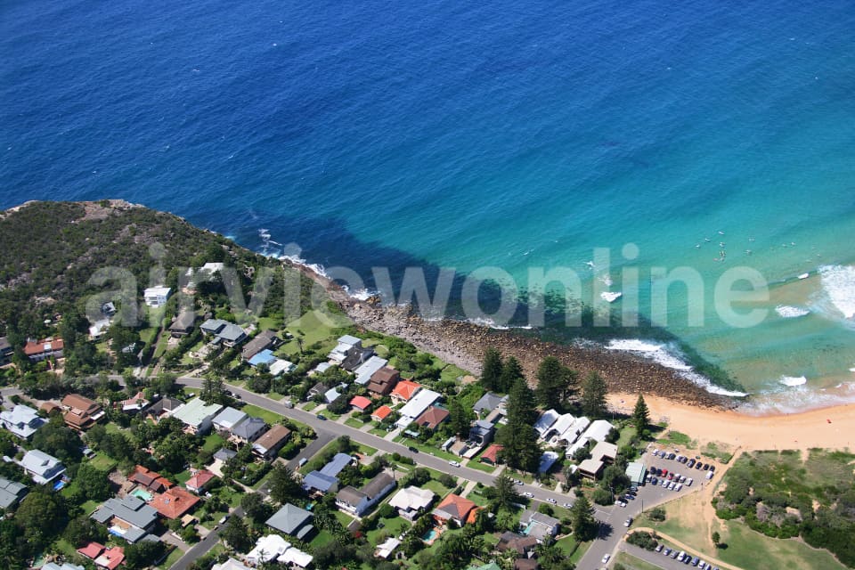 Aerial Image of Waterfront homes at Avalon