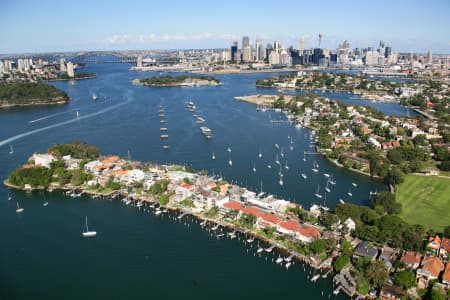 Aerial Image of LOUISA ROAD BIRCHGROVE