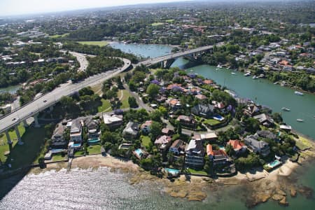 Aerial Image of HUNTLEYS POINT RD, HUNTLEYS POINT