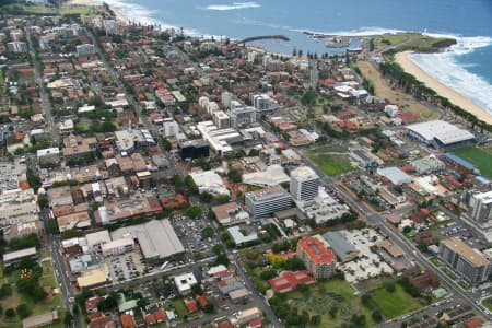 Aerial Image of WOLLONGONG CITY CENTRE