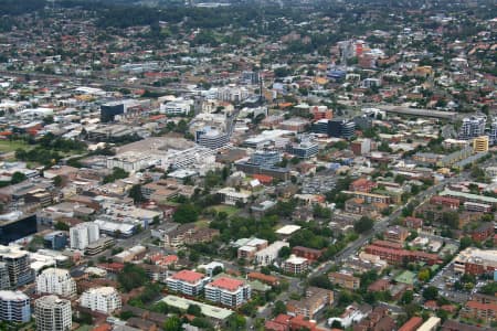 Aerial Image of WOLLONGONG CITY CENTRE