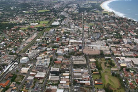 Aerial Image of WOLLONGONG LOOKING NORTH
