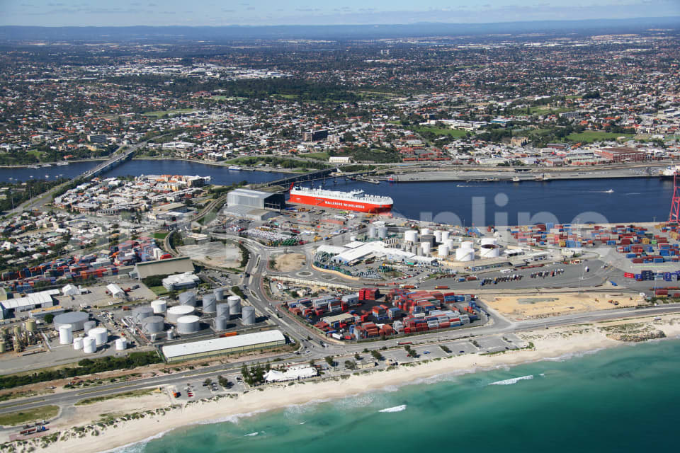 Aerial Image of North Fremantle, WA