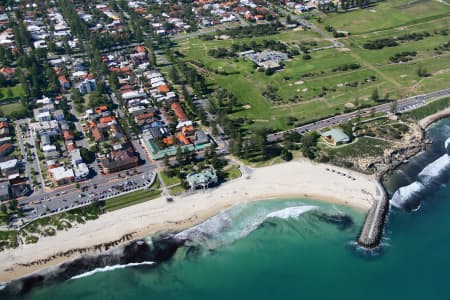 Aerial Image of COTTESLOE BEACH, PERTH WA