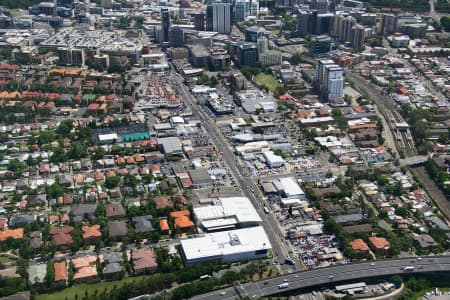Aerial Image of AUTO ALLEY, PARRAMATTA