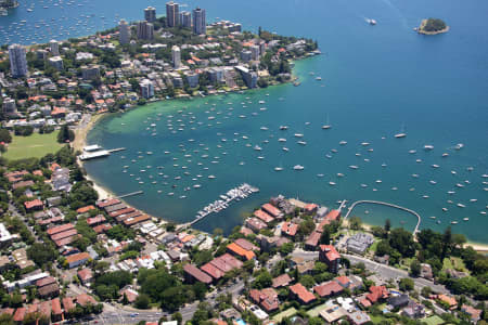 Aerial Image of DOUBLE BAY AND DARLING POINT