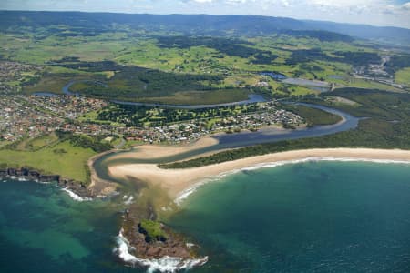 Aerial Image of MINNAMURRA TOWNSHIP, NSW