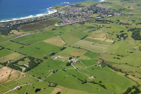 Aerial Image of ROSE VALLEY, WERRI BEACH