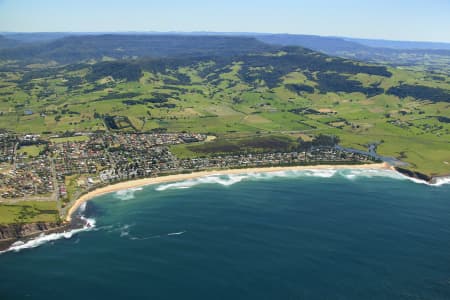 Aerial Image of WERRI BEACH, SOUTH NSW