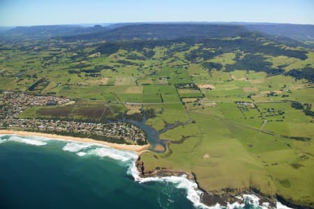 Aerial Image of WERRI BEACH