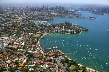Aerial Image of DOUBLE BAY AND DARLING POINT