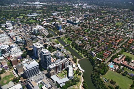 Aerial Image of PARRAMATTA NORTH