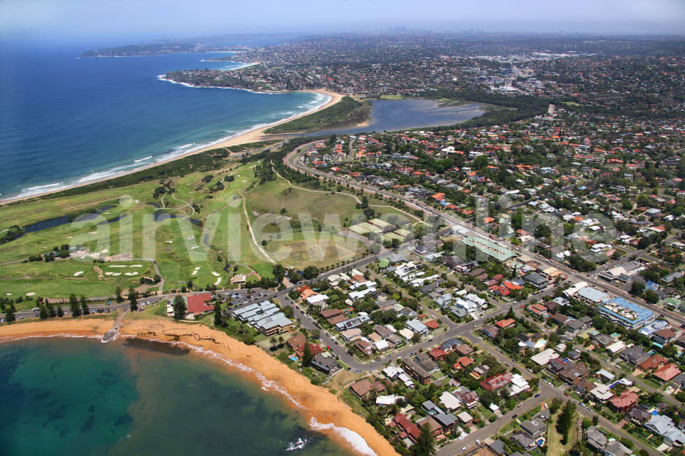 Aerial Image of Collaroy Basin and Long Reef Golf Course