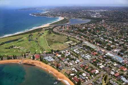 Aerial Image of COLLAROY BASIN AND LONG REEF GOLF COURSE