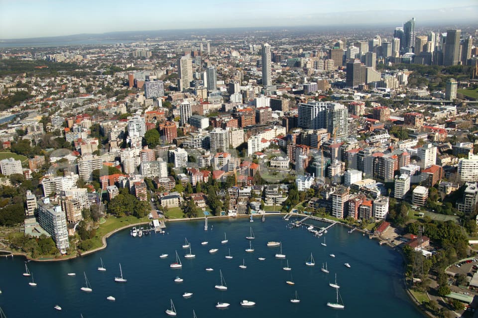 Aerial Image of Potts Point, Sydney