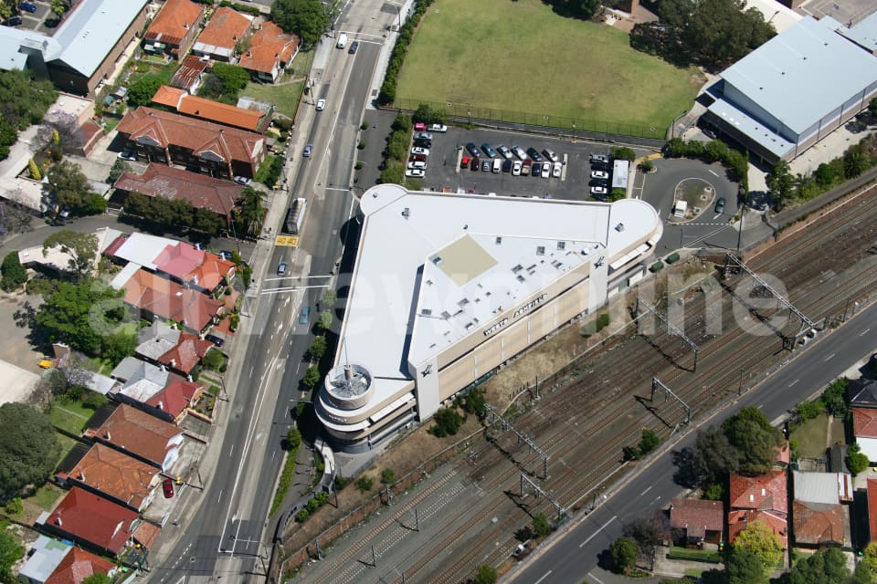 Aerial Image of Wests Ashfield Leagues Club