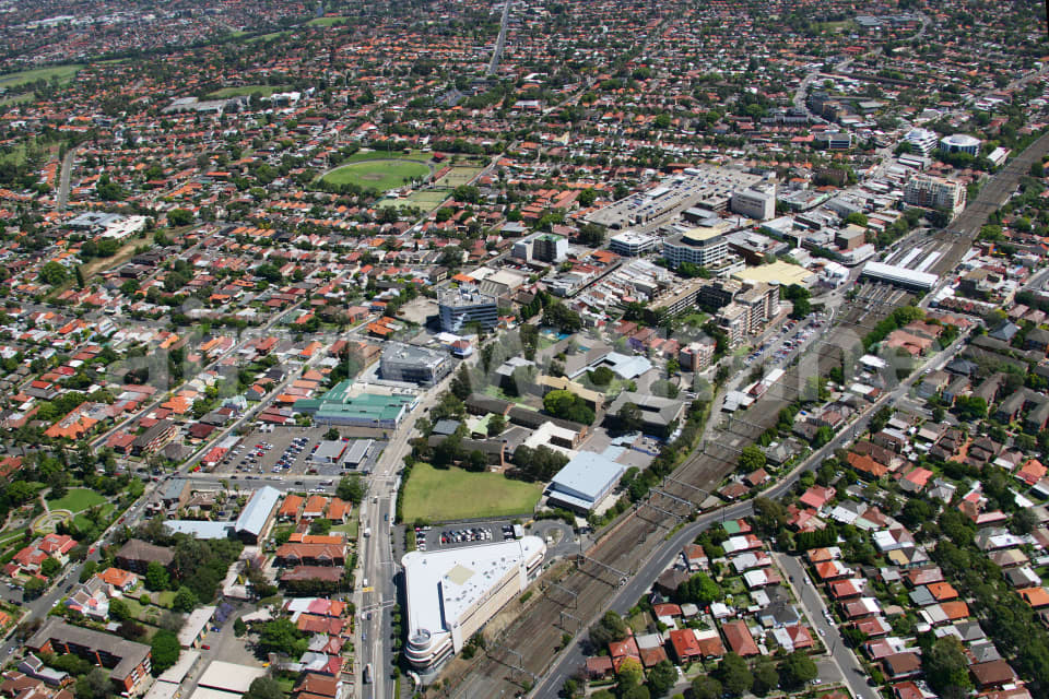 Aerial Image of Ashfield NSW