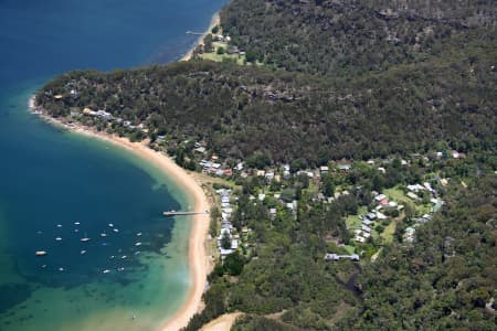 Aerial Image of GREAT MACKEREL BEACH, PITTWATER NSW