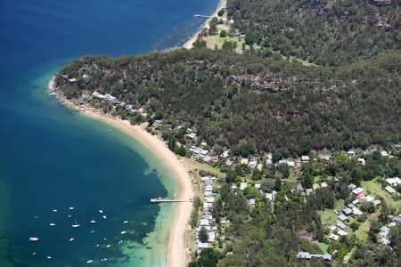 Aerial Image of GREAT MACKEREL BEACH DETAIL