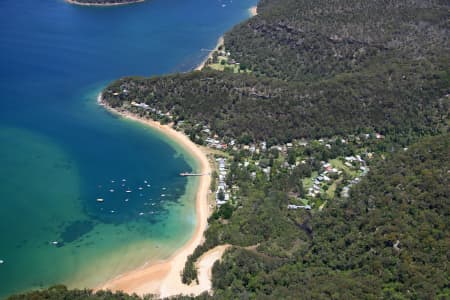 Aerial Image of GREAT MACKEREL BEACH, NSW