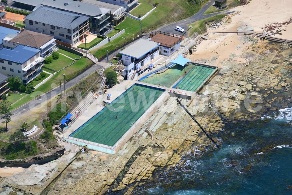 Aerial Image of The Entrance rock pool