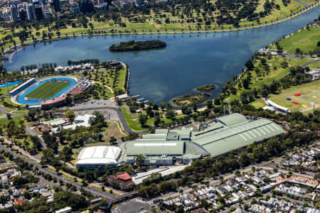 Aerial Image of ALBERT PARK