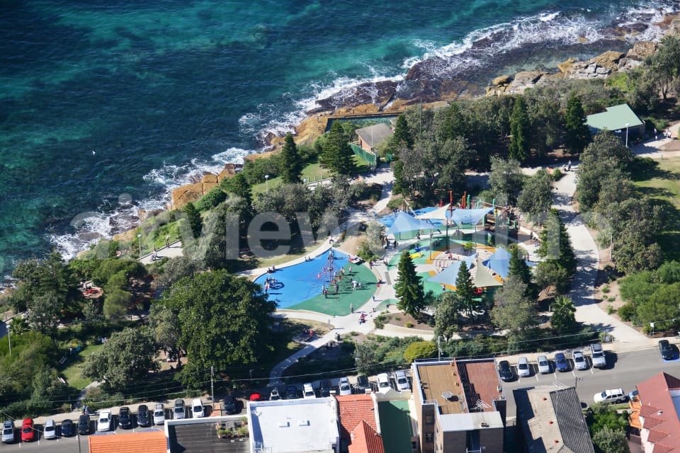 Aerial Image of Beach St Playground, Coogee NSW