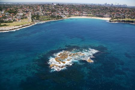 Aerial Image of WEDDING CAKE ISLAND, COOGEE