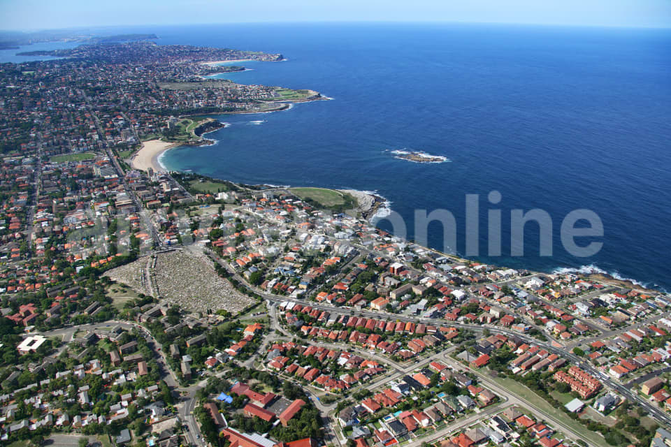 Aerial Image of South Coogee Looking North