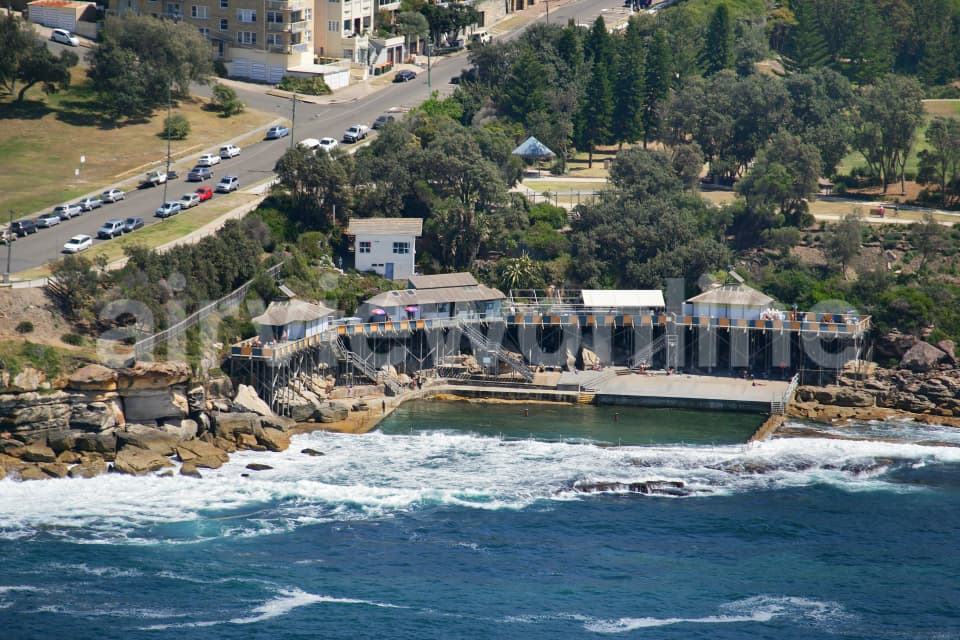 Aerial Image of Coogee, Wylies Baths