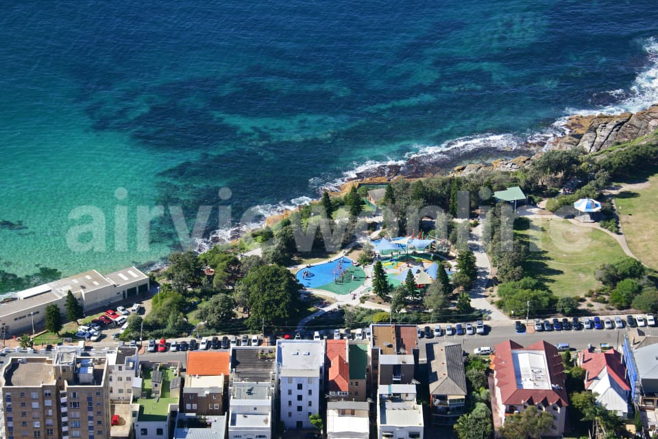 Aerial Image of Coogee Beach, Beach St Play Area