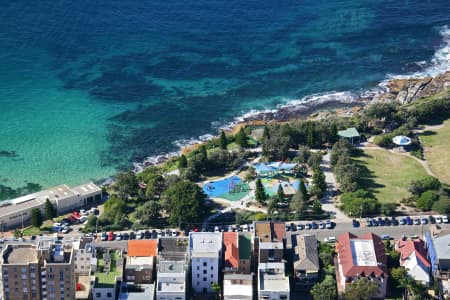Aerial Image of COOGEE BEACH, BEACH ST PLAY AREA