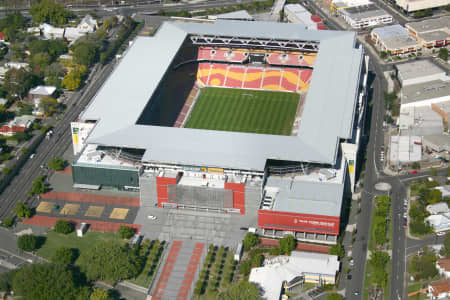 Aerial Image of LANG PARK, SUNCORP STADIUM, BRISBANE