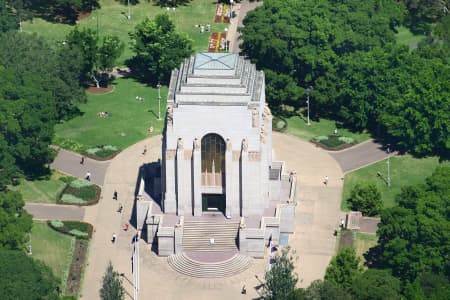 Aerial Image of ANZAC WAR MEMORIAL, HYDE PARK SYDNEY