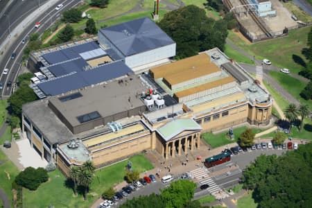 Aerial Image of ART GALLERY OF NSW