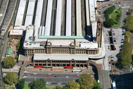 Aerial Image of CENTRAL RAILWAY STATION, SYDNEY